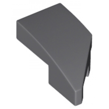 dark bluish gray wedge 2 x 1 x 2 3 left