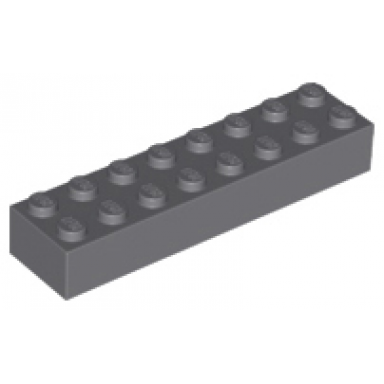 dark bluish gray brick 2 x 8