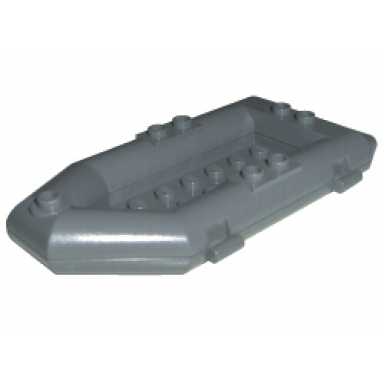 dark bluish gray boat rubber raft small