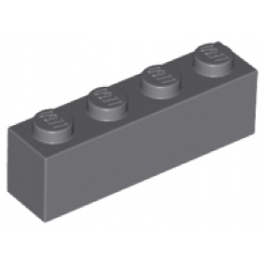 dark bluish gray brick 1 x 4