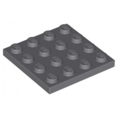 dark bluish gray plate 4 x 4
