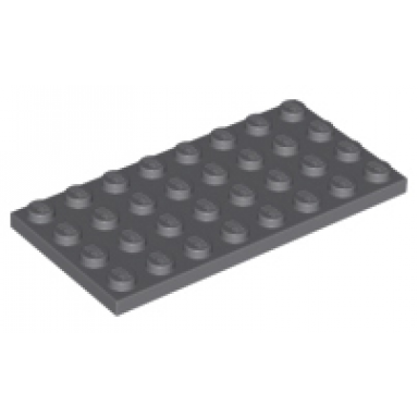 dark bluish gray plate 4 x 8