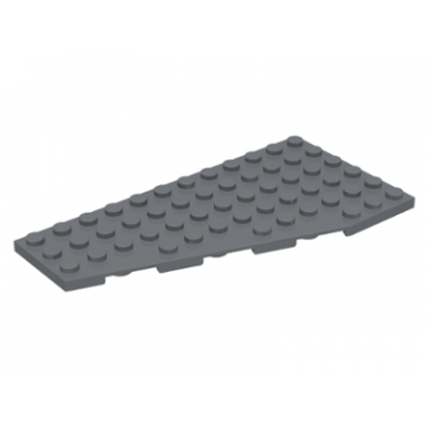 dark bluish gray wedge plate 12 x 6 left