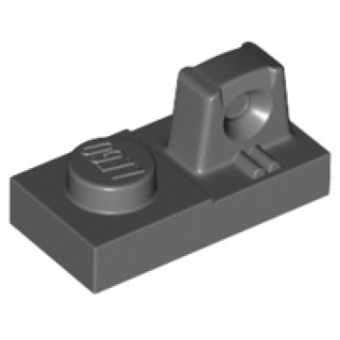 dark bluish gray hinge plate 1 x 2 locking with 1 finger on top