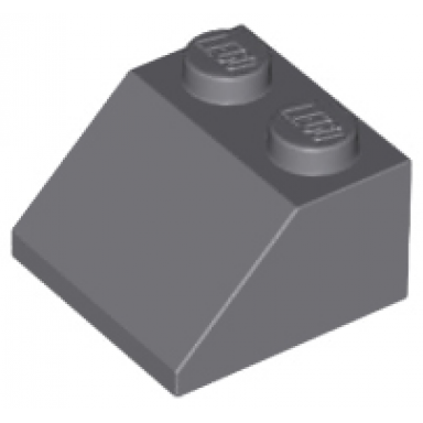 dark bluish gray slope 45 2 x 2