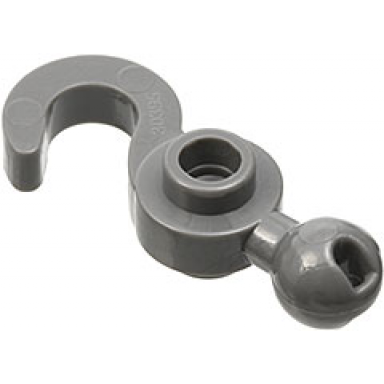 dark bluish gray hook with tow ball