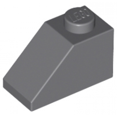 dark bluish gray slope 45 2 x 1