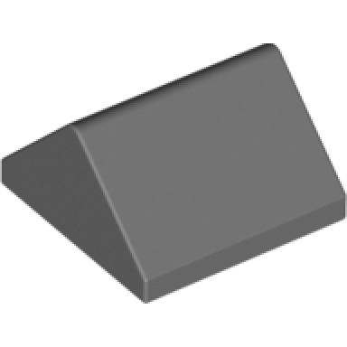 dark bluish gray slope 45 2 x 2 double