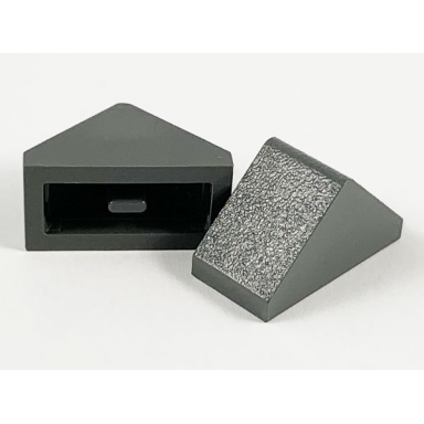 dark bluish gray slope 45 2 x 1 double with inside bar