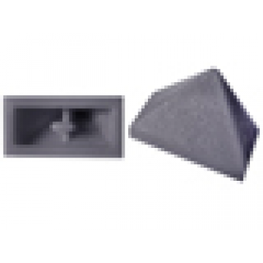 dark bluish gray slope 45 2 x 1 triple with inside bar