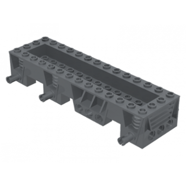 dark bluish gray vehicle base 4 x 14 x 2 1 3