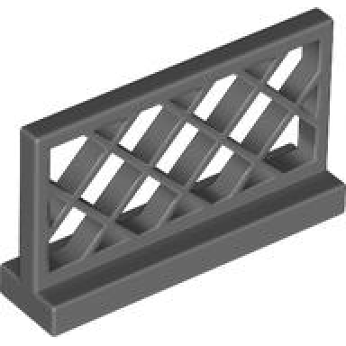dark bluish gray fence 1 x 4 x 2 lattice