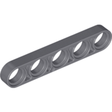 dark bluish gray technic liftarm thin 1 x 5