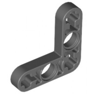 dark bluish gray technic liftarm modified bent thin l-shape 3 x 3