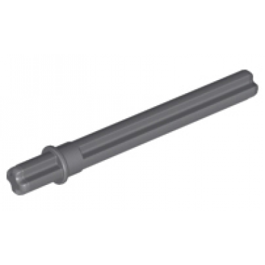 dark bluish gray technic axle 5.5l with stop
