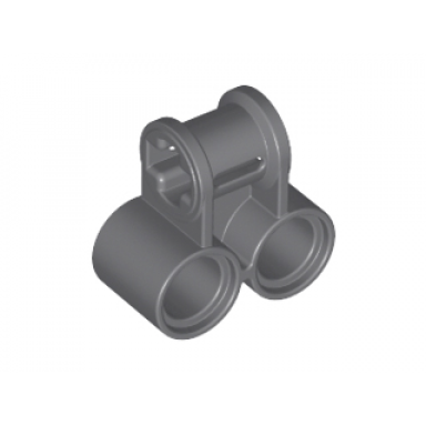 dark bluish gray technic axle and pin connector perpendicular double