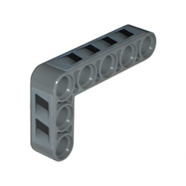 dark bluish gray technic liftarm modified bent thick l-shape 3 x 5 with air intakes pattern model right stickers - set 8651