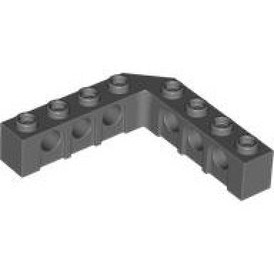dark bluish gray technic brick 5 x 5 right angle 1 x 4 - 1 x 4