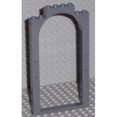 dark bluish gray door frame 1 x 8 x 12 arched