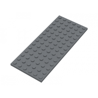 dark bluish gray plate 6 x 14