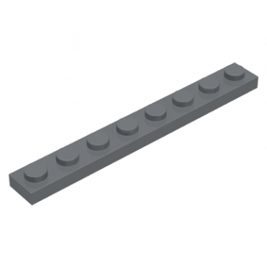 dark bluish gray plate 1 x 8