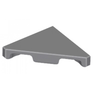 dark bluish gray tile modified 2 x 2 triangular