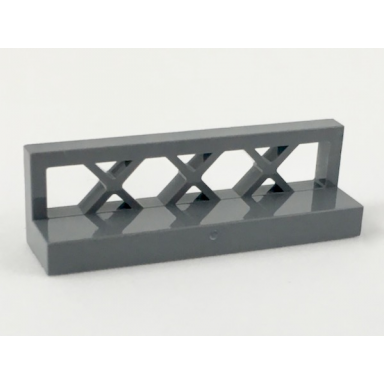dark bluish gray fence 1 x 4 x 1 lattice