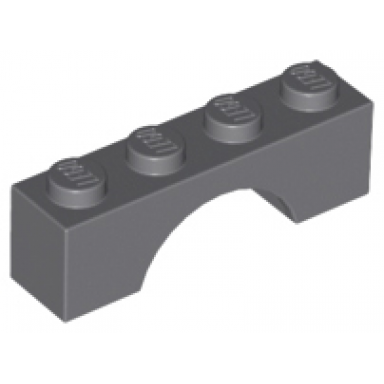 dark bluish gray arch 1 x 4