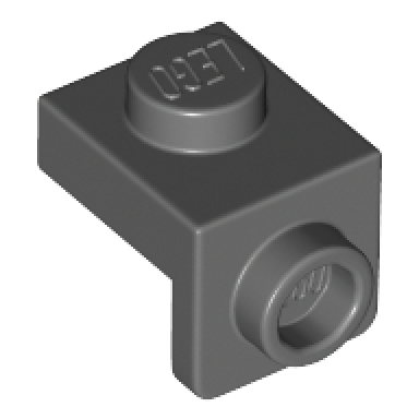 dark bluish gray bracket 1 x 1 - 1 x 1