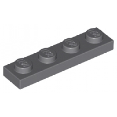 dark bluish gray plate 1 x 4