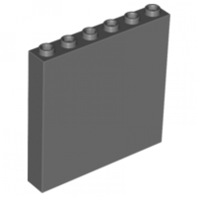 dark bluish gray brick 1 x 6 x 5