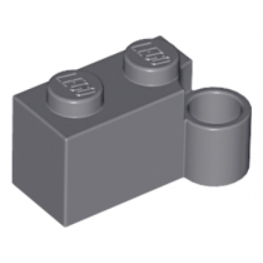 dark bluish gray hinge brick 1 x 4 swivel base