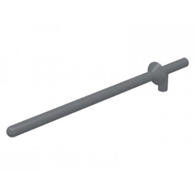 dark bluish gray minifigure weapon lance