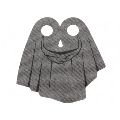 dark bluish gray minifigure cape cloth tattered with hood pattern - traditional starched fabric