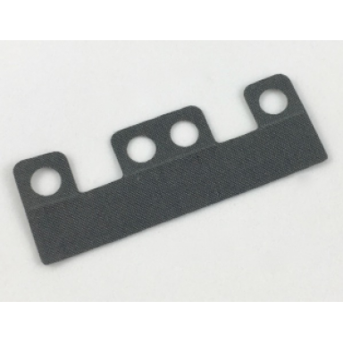 dark bluish gray minifigure skirt cloth with 4 holes length 10mm