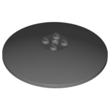 dark bluish gray dish 8 x 8 inverted radar - solid studs