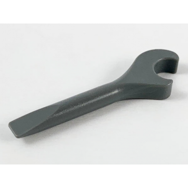 dark bluish gray minifigure utensil tool spanner wrench screwdriver