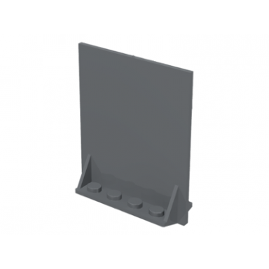 dark bluish gray door 2 x 5 x 5 swivel bracket base