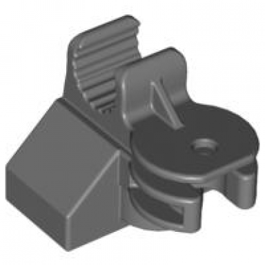 dark bluish gray duplo digger bucket arm holder