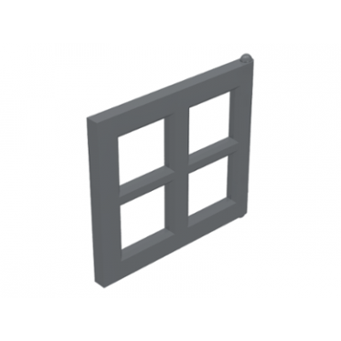 dark bluish gray pane for window 2 x 4 x 3