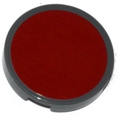 dark bluish gray tile round 2 x 2 with dark red circle pattern sticker - set 75039