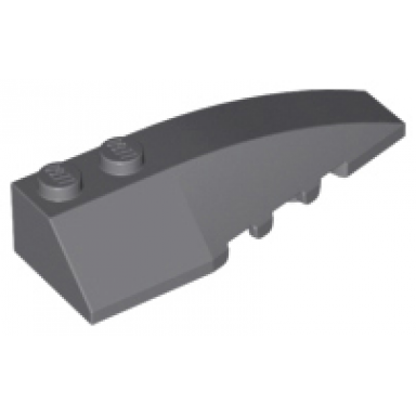 dark bluish gray wedge 6 x 2 right