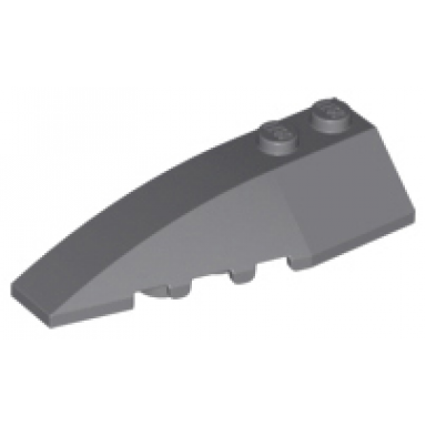 dark bluish gray wedge 6 x 2 left