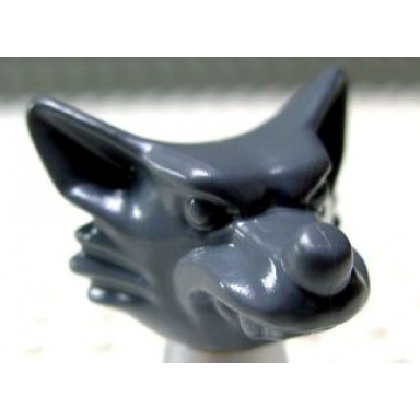 dark bluish gray minifigure headgear head cover werewolf