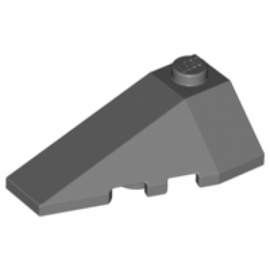 dark bluish gray wedge 4 x 2 triple left
