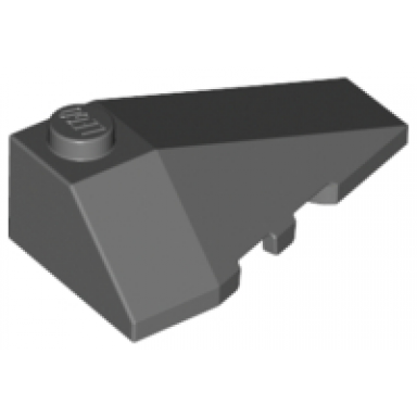 dark bluish gray wedge 4 x 2 triple right