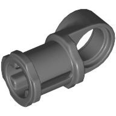 dark bluish gray technic axle and pin connector toggle joint smooth