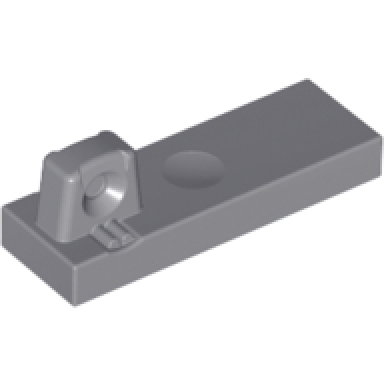 dark bluish gray hinge tile 1 x 3 locking with 1 finger on top