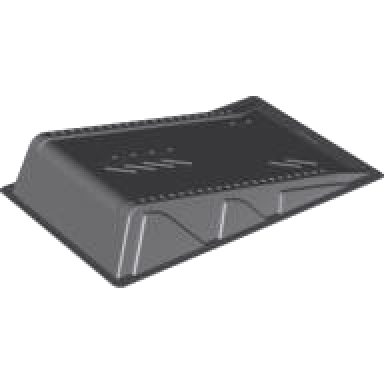 dark bluish gray baseplate raised ramp 9 x 15 x 2 1 3