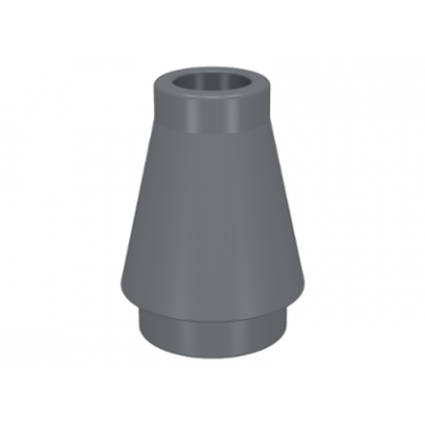 dark bluish gray cone 1 x 1